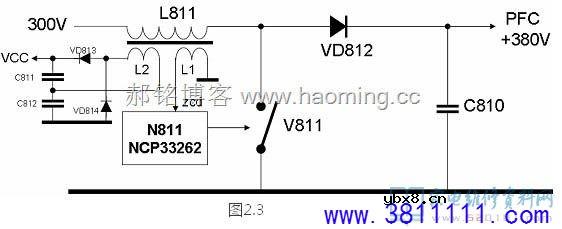 海信TLM40V68P液晶电源板（1673板）电路原理分析 