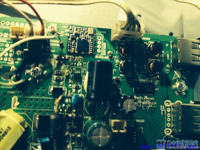 康佳LED42E330N液晶电视开机后背光保护的维修 康佳LED42E330N液晶电视开机后背光保护的维修