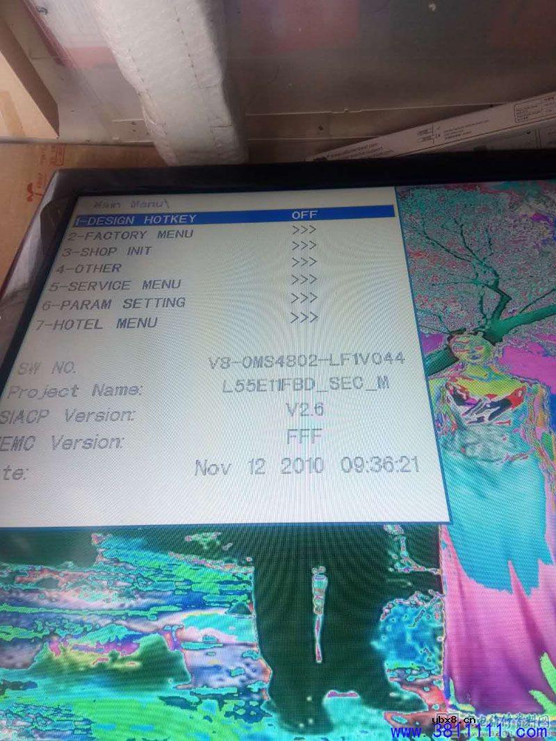 TCL L42F11液晶电视花屏AS15烫不能下手，换掉AS15就好的故障维修 