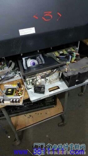 图解三星61寸DLP光显电视花屏故障的维修 图解三星61寸DLP光显电视花屏故障的维修