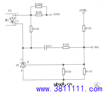 长虹58Q2F型机,上电后指示灯闪烁，不开机的维修 