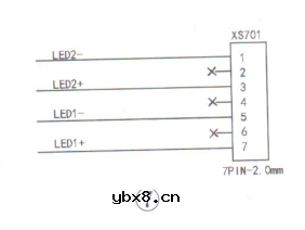 LED26F2200CE康佳电视绿灯亮，黑屏有伴音的维修 