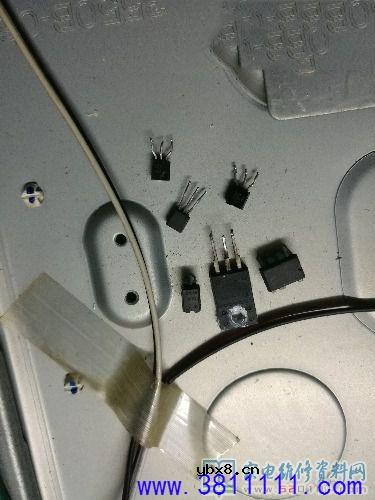 创维42L05HF液晶电视雷击后电源损坏的故障维修 