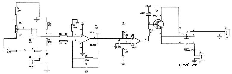 lm358的工作原理及引脚，基于LM358的直流稳压电源及漏电保护系统设计