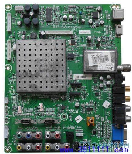 海信TLM42V67PK液晶电视音量自动增大的故障维修 