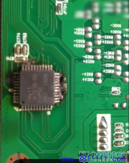 康佳LED46R5500DF液晶电视换背光驱动后图像暗淡 