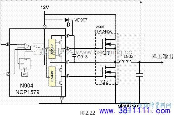 海信TLM40V68P液晶电源板（1673板）电路原理分析 