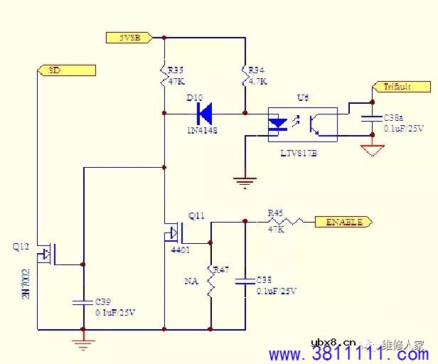 创维LED背光超薄电源电路介绍。 