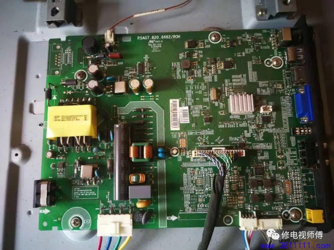 海信LED42K1800黑屏？龙桥发哥搞定！ 