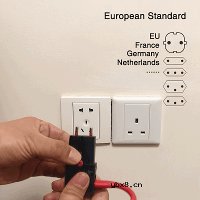 适配全球各国电源接口，最小的充电插头！还自带保护功能 