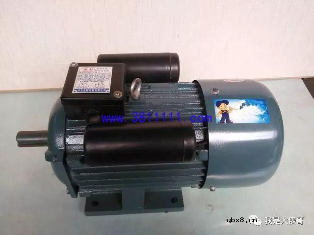 单相电机+双电容，哪个是启动电容哪个是运行电容？怎么接正反转 