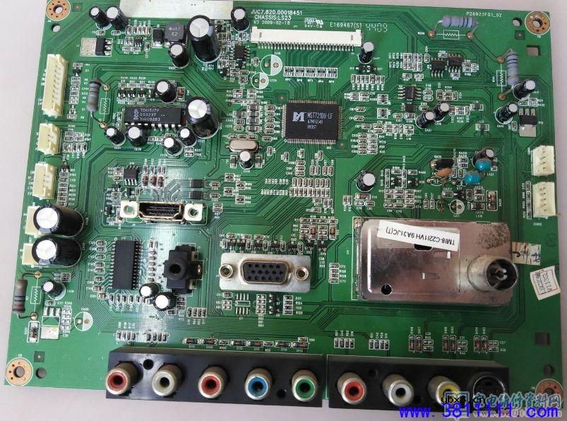长虹LT22629液晶电视刷数据后没有声音的解决办法 