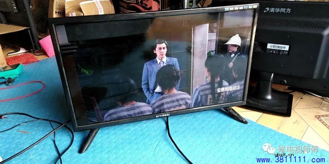 杂牌液晶电视换板后，花屏，还颠倒？ 
