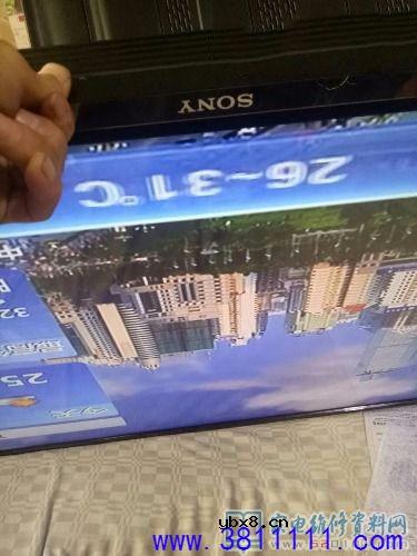 索尼KDL-47R500A液晶电视指示灯闪六下保护的故障检修 