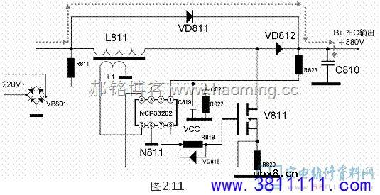 海信TLM40V68P液晶电源板（1673板）电路原理分析 