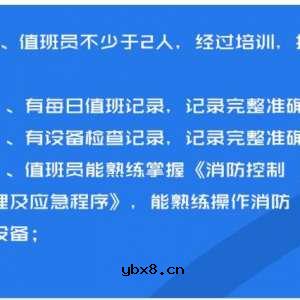 建设工程消防监督管理规定消防安全检查必查内容 