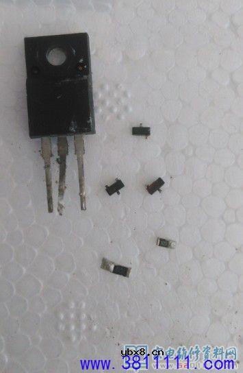 海信TLM32V66A液晶指示蓝灯亮但是无背光 