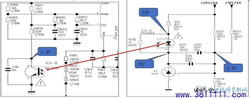 40-PWL37C-PWG1XG（PWL37板）电源板电路原理与维修 