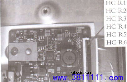 TCL王牌 LE50D8810型液晶电视图像抖动故障应急维修 