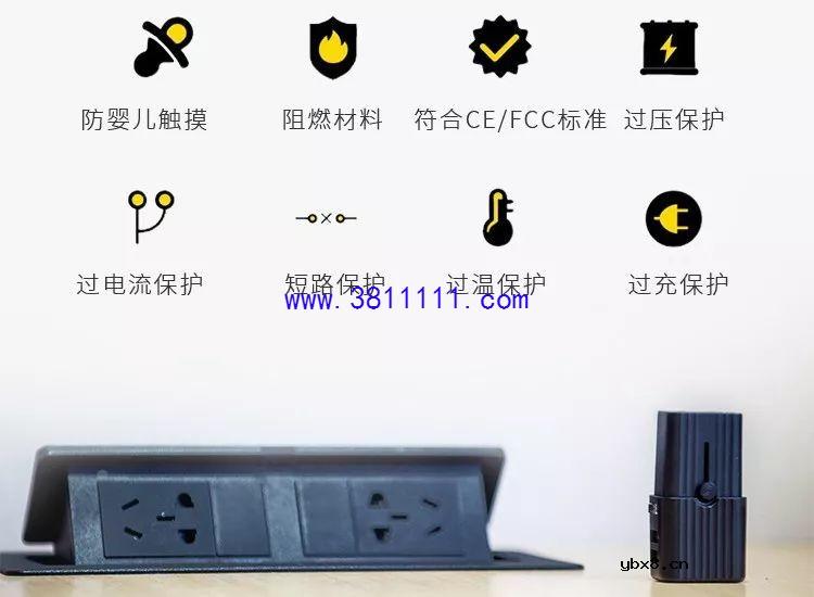适配全球各国电源接口，最小的充电插头！还自带保护功能 