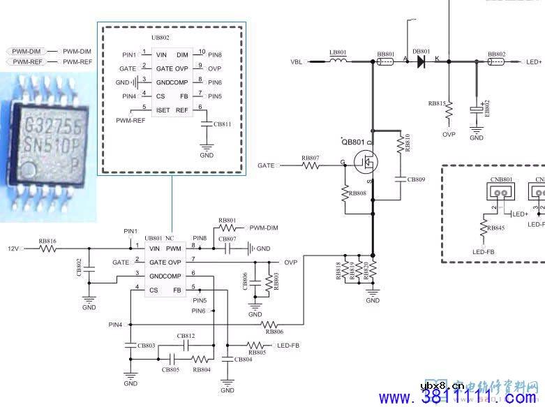 康佳LED42E330N液晶电视开机后背光保护的维修 康佳LED42E330N液晶电视开机后背光保护的维修