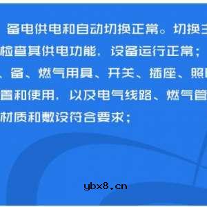 建设工程消防监督管理规定消防安全检查必查内容 