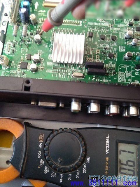 海信TLM32V66A液晶电视不开机的故障维修 海信TLM32V66A液晶电视不开机的故障维修