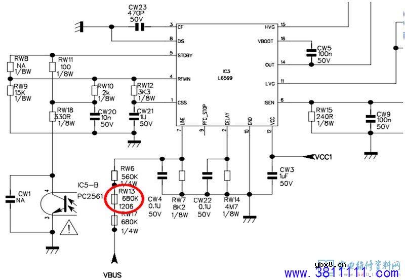 40-PWL37C-PWG1XG（PWL37板）电源板电路原理与维修 