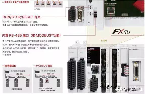 三菱FX3U和5U的最大区别在于这些功能 