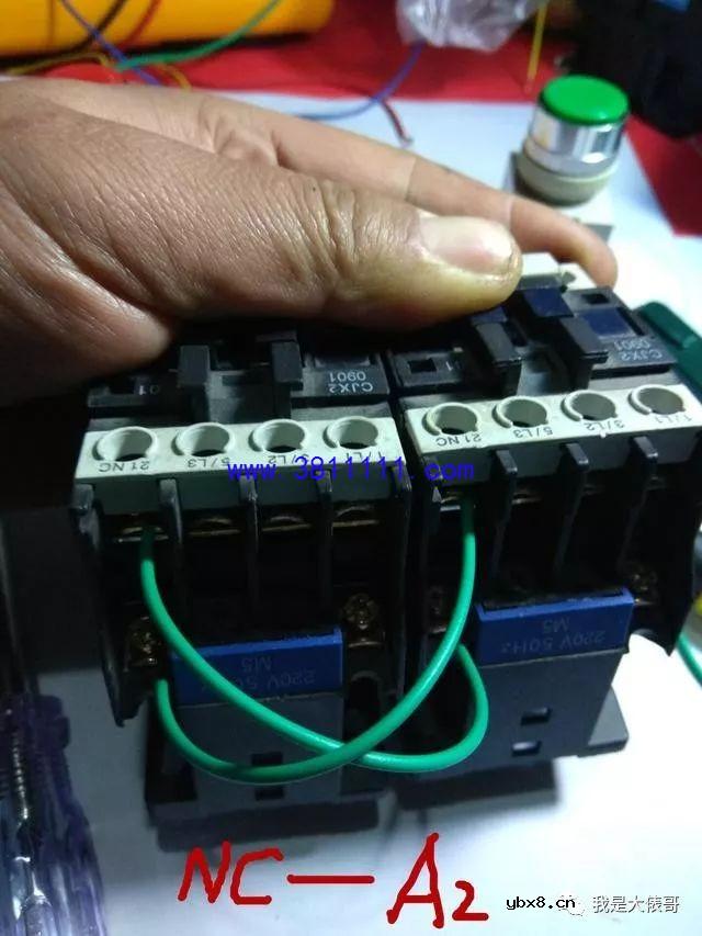 全网最详细的点动自锁互锁接线 