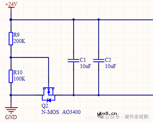 电源输入反接保护电路的两种电路形式