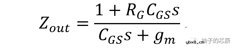 为什么源极跟随器可以产生有源电感的效果呢？