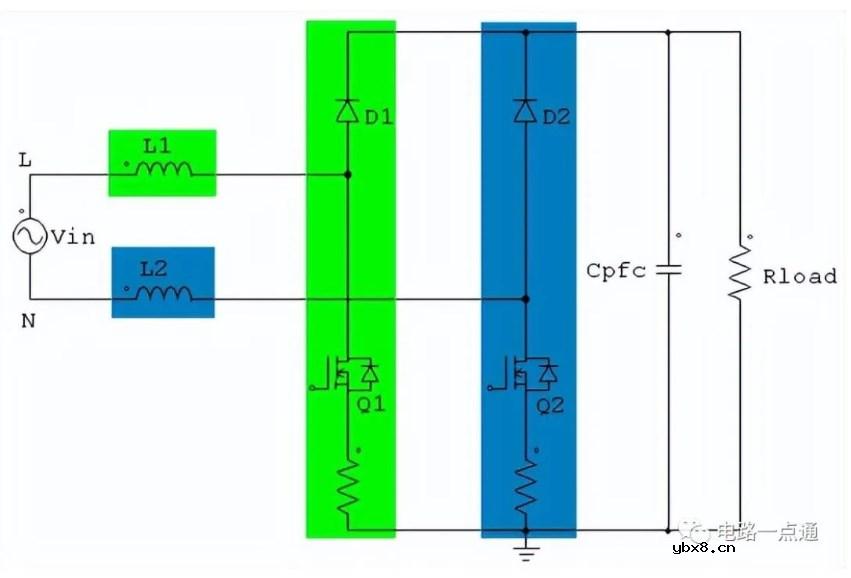 传统Boost PFC和无桥PFC的工作原理及状态