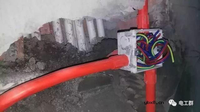 新房拍的施工图片谁遇到这样的水电师傅都会翘起大指母 