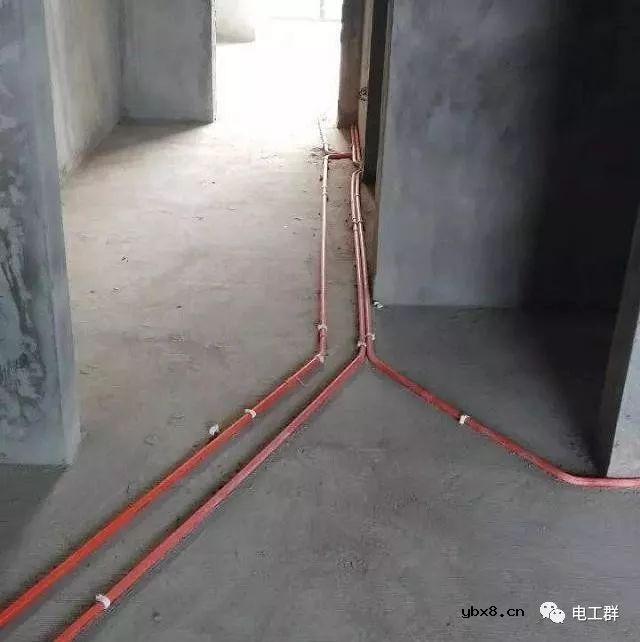 新房拍的施工图片谁遇到这样的水电师傅都会翘起大指母 