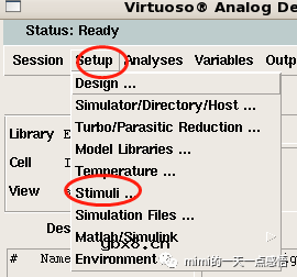 CMOS模拟集成电路之反相器链电路的建立和前仿真