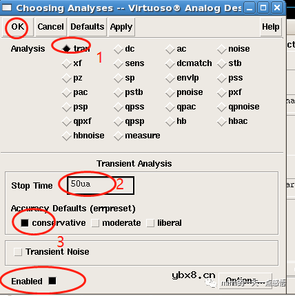 CMOS模拟集成电路之反相器链电路的建立和前仿真