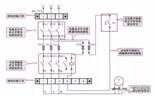 几步就能学会电工线路识图的基本方法步骤 