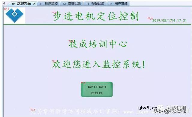 【PLC案例】三菱FX3U与威纶通HMI的步进定位控制附程序图让你免费学习技术 