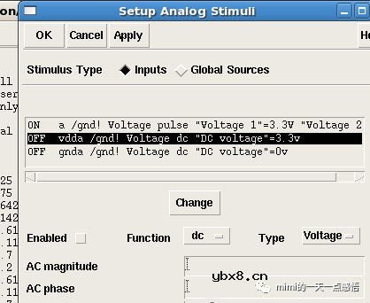 CMOS模拟集成电路之反相器链电路的建立和前仿真