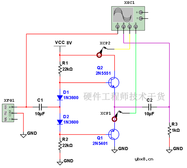 推挽输出与交越失真