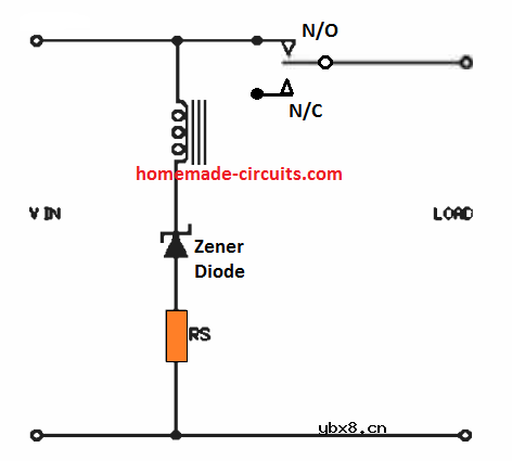 基于齐纳二极管的欠压保护电路