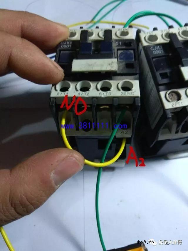 全网最详细的点动自锁互锁接线 