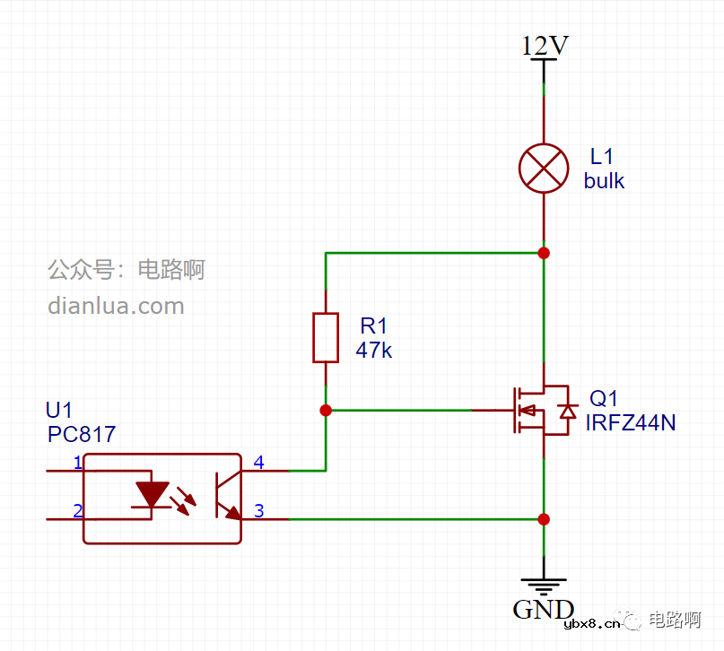 用光耦代替光敏电阻
