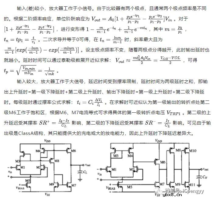 CMOS模拟集成电路-比较器设计