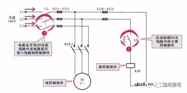 几步就能学会电工线路识图的基本方法步骤 