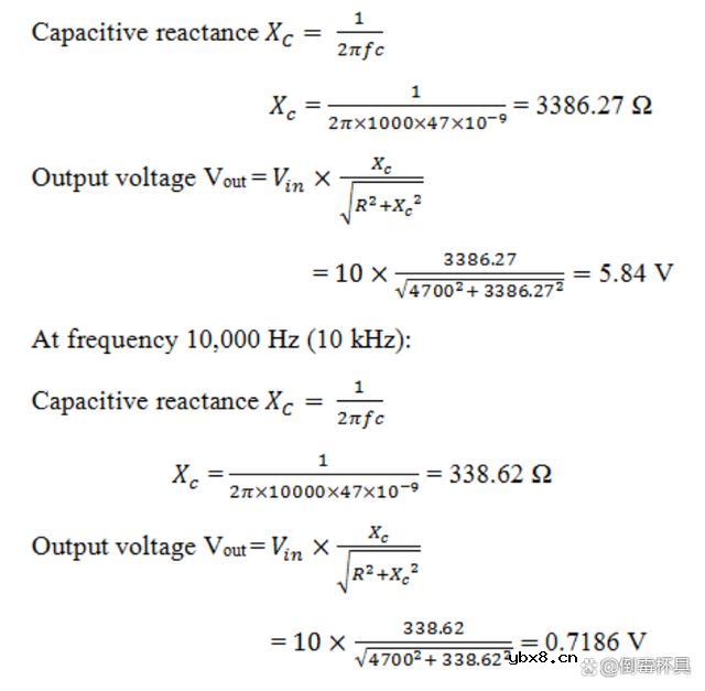 无源低通RC滤波器设计