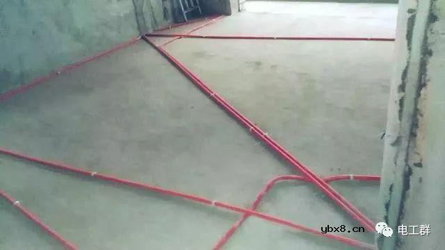 新房拍的施工图片谁遇到这样的水电师傅都会翘起大指母 