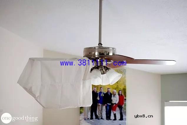 吊扇台扇落地扇空调的灰尘清洗方法大全 