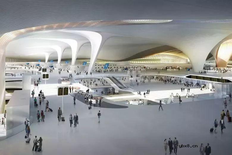 全球最大机场—北京新机场，科幻堪比外星人基地 